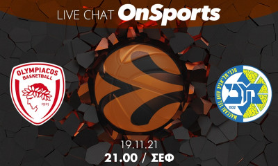 Live Chat Ολυμπιακός-Μακάμπι Τελ Αβίβ