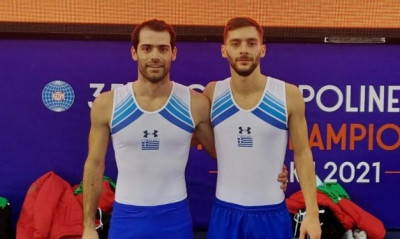 Τραμπολίνο: Μια… ανάσα από τον τελικό του Παγκοσμίου πρωταθλήματος οι Γράψας και Σαββίδης