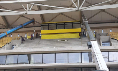 ΑΕΚ: Εργασίες στο γήπεδο στα Σπάτα και στην «Αγιά Σοφιά» (video)