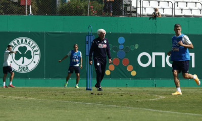 Παναθηναϊκός: Δουλειά στην τακτική