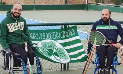 Παναθηναϊκός ΑμεΑ: Το πρώτο ιστορικό μετάλλιο στο τένις με αμαξίδιο! (photos+video)
