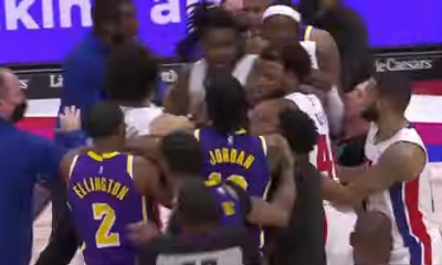 NBA: Χαμός στο Ντιτρόιτ με Στιούαρτ και Τζέιμς - Ήρθαν στα χέρια (video)