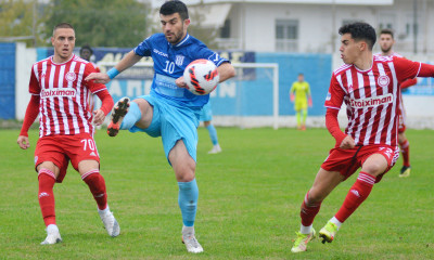 Απόλλων Λάρισας – Ολυμπιακός Β΄ 2-2: Γλίτωσε την «σφαλιάρα» στο 90+5΄