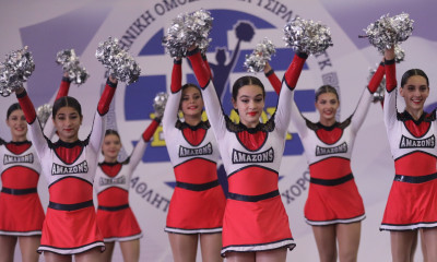 Σάρωσαν τα μετάλλια οι Αμαζόνες και οι Ελληνικές Σταγόνες στο Κύπελλο Ελλάδος Cheerleading