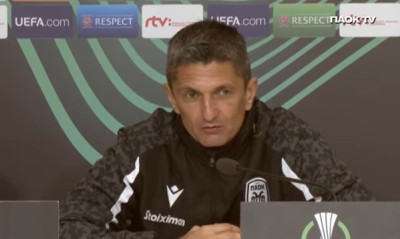 Έξαλλος ο Λουτσέσκου - «Άρρωστο πρόσωπο, είμαι προπονητής του ΠΑΟΚ» (photos+video)