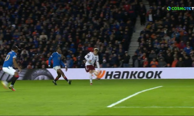 Europa League: Απίθανη ασίστ σε αντίπαλο για το 2-0 της Ρέιντζερς κόντρα στη Σπάρτα Πράγας (vid)