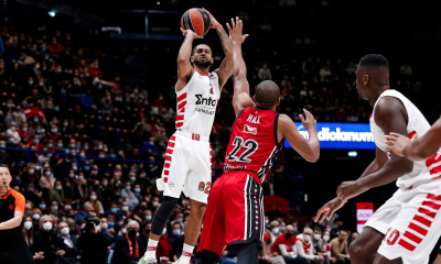 Αρμάνι Μιλάνο - Ολυμπιακός 72-93: Αντέδρασε και έσπασε την «κατάρα» των διπλών (photos)