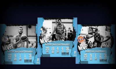 A2 ΑΝΔΡΩΝ: Μαυροκεφαλίδης, Σκουλίδας και Ιορδάνου οι MVP