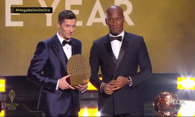 Χρυσή Μπάλα 2021: Καλύτερος επιθετικός ο Λεβαντόφσκι (video)