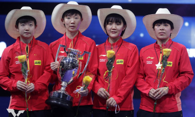 Πινγκ πονγκ: Ο Φαν Ζεντόνγκ και η Γουάνγκ Μανγιού νικητές στο απλό, πρωτιά για τη Σουηδία στο διπλό