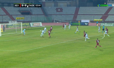 ΑΕΛ-ΠΑΟΚ: Ο Ταχάρ άνοιξε το σκορ, ντελίριο ενθουσιασμού στο Αλκαζάρ! (video)