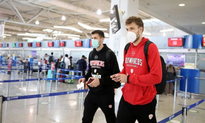 Ολυμπιακός: Με 13 παίκτες στο Καζάν