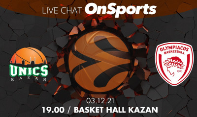 Live Chat Ούνικς Καζάν-Ολυμπιακός
