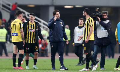 ΑΕΚ-Παναθηναϊκός: «Κιτρινόμαυρο» πάρτι μετά στο σφύριγμα της λήξης (photos)