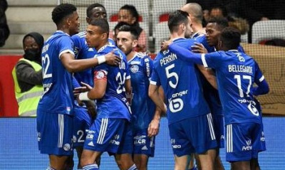 Ligue 1: Εντυπωσιακό πέρασμα της Στρασμπούρ απ’ την έδρα της Νις (Photos)