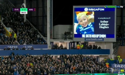 Premier League: Δάκρυσαν και οι πέτρες στο  Γκούντισον Παρκ για τον μικρό Άρθουρ! (video)