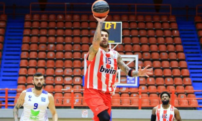 Λάρισα-Ολυμπιακός: ΑΠΙΣΤΕΥΤΟ buzzer beater τρίποντο από τον Πρίντεζη (video)