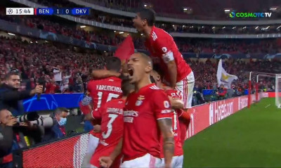 Champions League: «Ξέσπασμα» σε έξι λεπτά για την Μπενφίκα και 2-0 (videos)