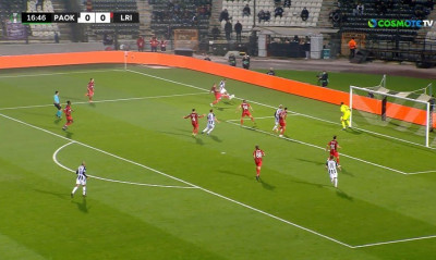 ΠΑΟΚ-Λίνκολν: Ασίστ του Σίντκλεϊ, θαυμάσια κεφαλιά του Ζίβκοβιτς κι 1-0! (video)