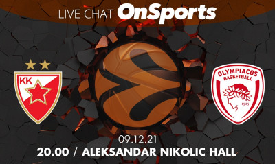 Live Chat Ερυθρός Αστέρας-Ολυμπιακός