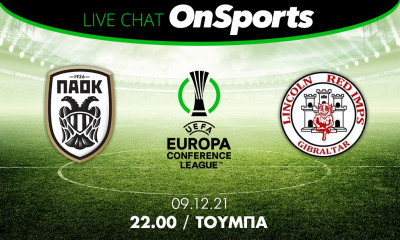 Live Chat ΠΑΟΚ-Λίνκολν 2-0 (Τελικό)