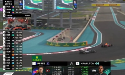Grand Prix Άμπου Ντάμπι: Απίθανος Πέρεζ - Τα δίνει όλα για κρατήσει πίσω τον Χάμιλτον