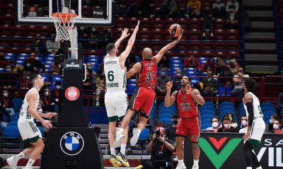 Αρμάνι Μιλάνο-Παναθηναϊκός ΟΠΑΠ 75-54: Πάλεψε μόνο για ένα ημίχρονο, πλήρωσε τα λάθη του (photos)