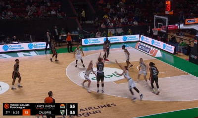 Euroleague: Όνειρα τετράδας η Ούνικς, επιβλήθηκε της Ζαλγκίρις με Σούπερ Μάριο και Μπράουν