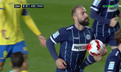 Παναιτωλικός-Ατρόμητος: Ο Μαυρομμάτης έμεινε αμαρκάριστος κι εκτέλεσε για το 1-1! (video)