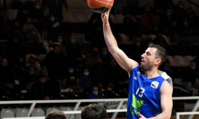 Λάρισα: Τα 350 τρίποντα στην Basket League έφτασε ο Ζάρας