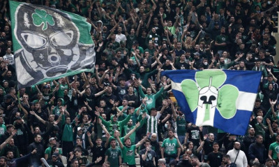 Παναθηναϊκός ΟΠΑΠ-Ολυμπιακός: Τα συνθήματα προς τιμήν των Παύλου και Θανάση Γιαννακόπουλου (video)