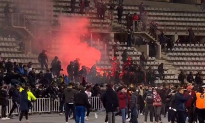 Κύπελλο Γαλλίας: Αποβλήθηκαν Παρί και Λιόν για τα επεισόδια - Απευθείας στους «16» η Νις