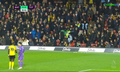 Premier League: Διεκόπη προσωρινά το Γουότφορντ-Τότεναμ - Πρόβλημα υγείας είχε θεατής (video)
