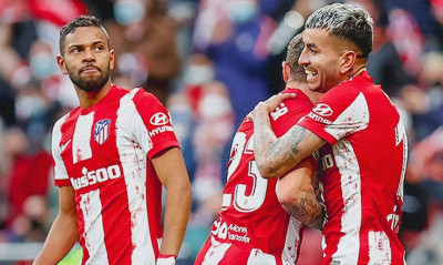 La Liga: Νίκη-προσπέρασμα της Ατλέτικο επί της Ράγιο (Photos)