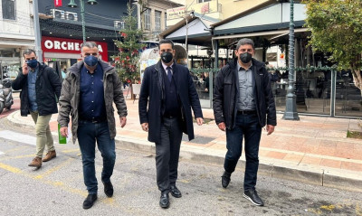 Στο Αγρίνιο ο Αυγενάκης - Υπογράφεται έργο για το Αθλητικό Κέντρο της πόλης (photos)