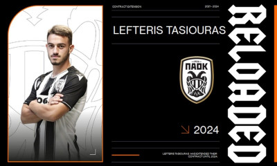 ΠΑΟΚ: Ανακοίνωσε τον Τασιούρα μέχρι το τέλος του 2024