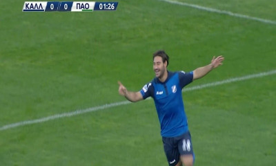 Super League 2: Ντεμπούτο με γκολ ο Μανθάτης - Έτσι άνοιξε το σκορ στο Καλλιθέα-Παναθηναϊκός Β