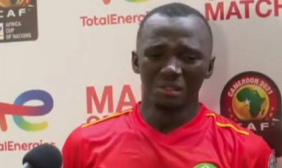 Copa Africa: Μοναδική στιγμή - Αναδείχθηκε MVP και ξέσπασε σε κλάματα (video)