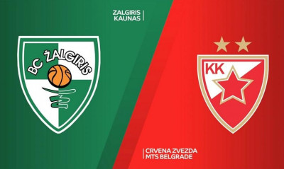 Euroleague: Αναβολή στο Ζαλγκίρις-Ερυθρός Αστέρας