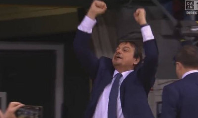 Μπαρτσελόνα-Αναντολού Εφές: Προκλητικός Αταμάν - Αποβλήθηκε και φώναζε «Εγώ πήρα το Κύπελλο» (video)