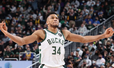 NBA: Μαγικοί Μπακς διέλυσαν του Γουόριορς - Απίθανη εμφάνιση από Αντετοκούνμπο (photos+video)