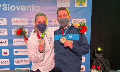 Σκοποβολή: Χρυσό μετάλλιο για Άννα και Διονύση Κορακάκη στη Σλοβενία