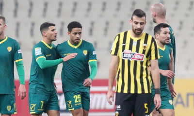 AEK-Παναιτωλικός: Σύρραξη και ανατροπή στο ΟΑΚΑ - Ισοφάρισε ο Καρέλης, γκολάρα ο Μεντόσα