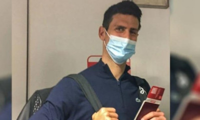 Τζόκοβιτς: Επέστρεψε στη Σερβία και αποθεώθηκε (photos+videos)