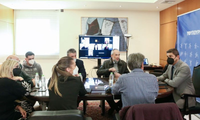 Συνάντηση αντιπροσωπείας του ΣΕΓΑΣ με τον Υφυπουργό Λευτέρη Αυγενάκη