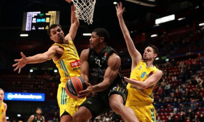 Euroleague: Αγχώθηκε η Αρμάνι Μιλάνο, αλλά «έπιασε» τον Ολυμπιακό (photo)