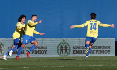 Παναιτωλικός-Ολυμπιακός: Όπως με την ΑΕΚ - Το 2-1 με τον Καρέλη (photos+video)