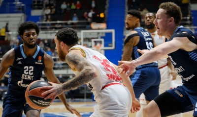 Ζενίτ Αγ. Πετρούπολης-Μονακό 77-86: Με εντυπωσιακό Τζέιμς βλέπει 8αδα!