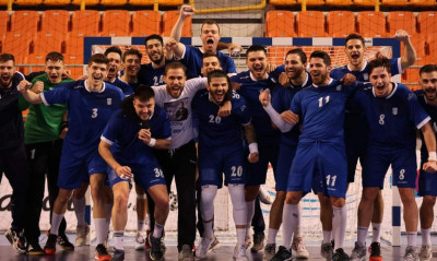Εθνική Χάντμπολ Ανδρών: Στις 29/1 μαθαίνει αντίπαλο η «γαλανόλευκη»