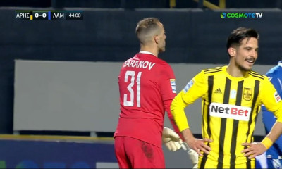 Άρης-Λαμία: Οι επεμβάσεις του Σαράνοφ κρατούν το μηδέν (videos)